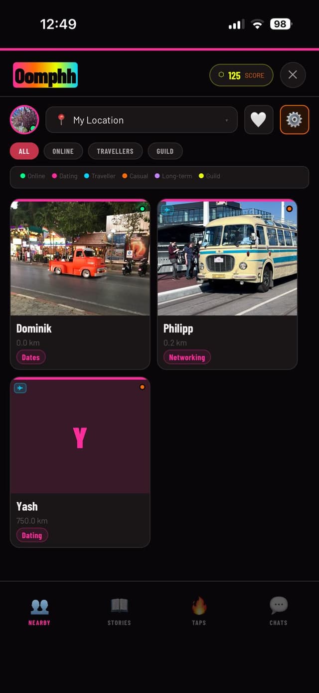 OOmphh - Who's Nearby